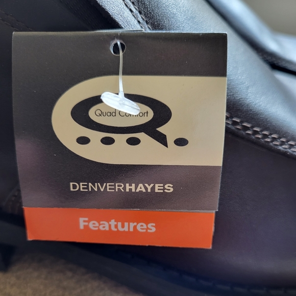 DENVER HAYES Leather Loafers: Size 9 NEW - Picture 2 of 10